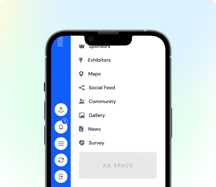 Sponsored ads in the HOST app