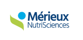 Mérieux NutriSciences company logo with blue and green design elements.