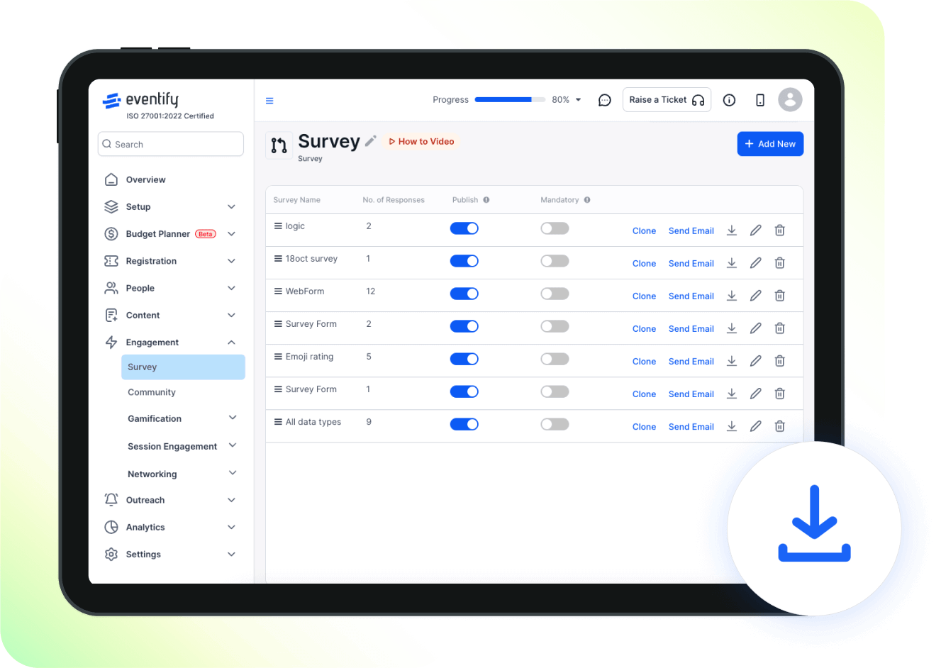 Whether your event is virtual or hybrid, HOST’s dynamic form createor dashboard is designed to create the best event experience.