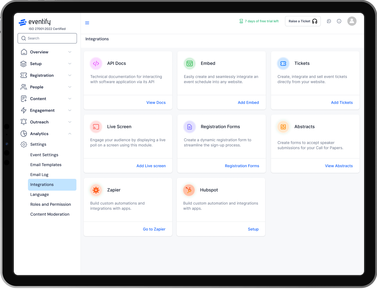 Get all kind of information with our event analytics tool