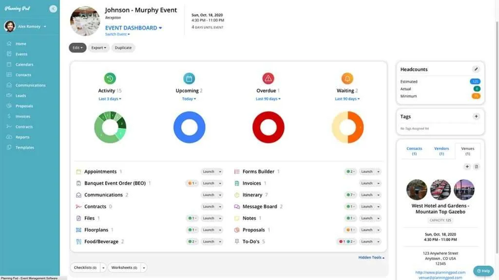 PLnning Pod Event management app